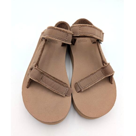 Teva Flatform Universal Sandals Women's Hook & Loop Sand Dune Size US6 EU37 - Picture 2 of 14